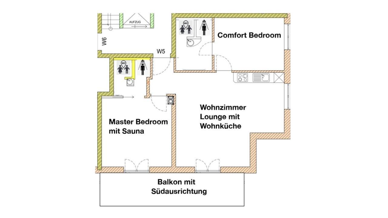 Ad Fontes Suite Mit Bergblick & Sauna Übersee Exteriér fotografie