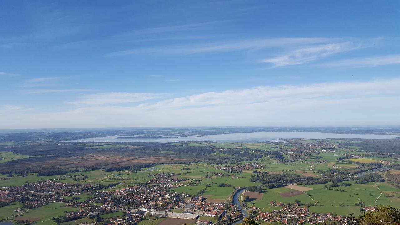 Ad Fontes Suite Mit Bergblick & Sauna Übersee Exteriér fotografie